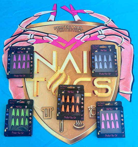 STILETTO SHAPE NAILS