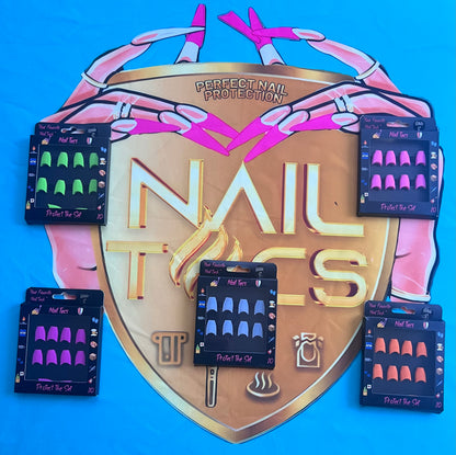 10 Pack- All Wide Nail Covers