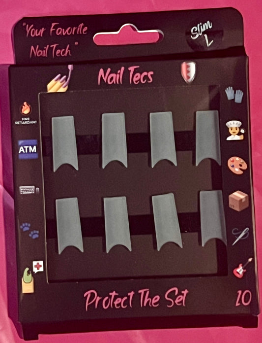 10 Pack- All Slim Fit- Nail Covers